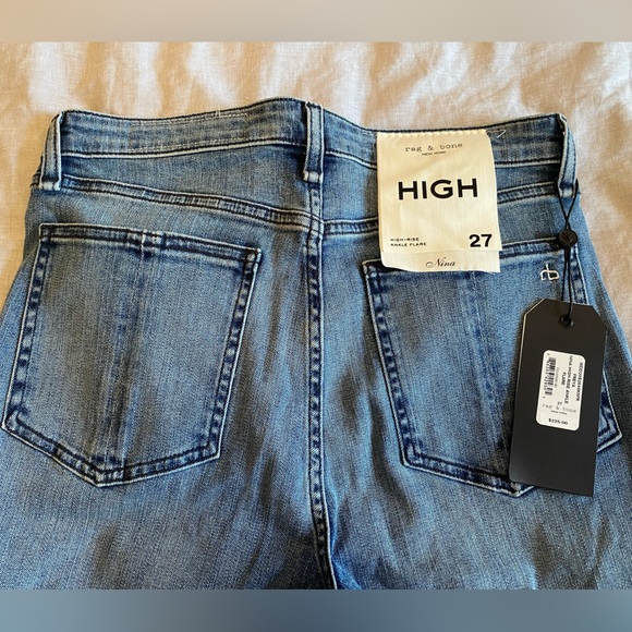 ✨NWT✨ Rag & Bone High Rise Jeans - Picture 4 of 5